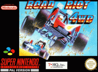 Road Riot 4WD Super Nintendo US box art